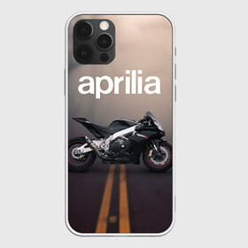 Чехол для iPhone 12 Pro с принтом Aprilia RSV4 в Екатеринбурге, силикон | область печати: задняя сторона чехла, без боковых панелей | aprilia