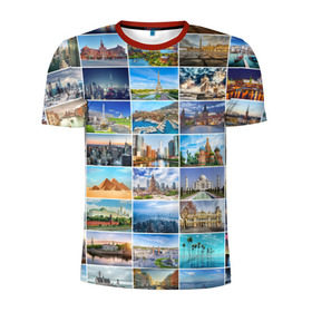 Мужская футболка 3D спортивная с принтом Достопримечательности планеты в Екатеринбурге, 100% полиэстер с улучшенными характеристиками | приталенный силуэт, круглая горловина, широкие плечи, сужается к линии бедра | азия | берлин | вегас | венеция | воспоминания | города | достопримечательности | европа | египет | калифорния | каникулы | лондон | милан | москва | ностальгия | нью йорк | отдых | отпуск | память