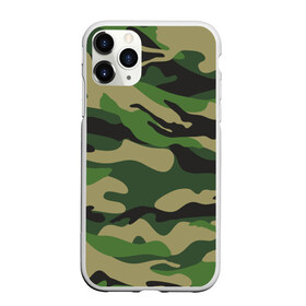 Чехол для iPhone 11 Pro матовый с принтом Лесной камуфляж в Екатеринбурге, Силикон |  | camouflage | forest camouflage | камуфляж | лесной камуфляж