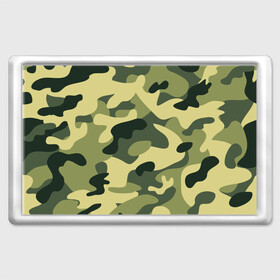 Магнит 45*70 с принтом Зелёный камуфляж в Екатеринбурге, Пластик | Размер: 78*52 мм; Размер печати: 70*45 | Тематика изображения на принте: camouflage | green camouflage | зеленый камуфляж | камуфляж