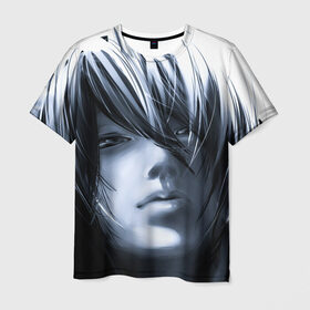 Мужская футболка 3D с принтом Anime Boy в Екатеринбурге, 100% полиэфир | прямой крой, круглый вырез горловины, длина до линии бедер | мальчик | парень