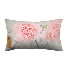 Подушка 3D антистресс с принтом Розовый цветок в Екатеринбурге, наволочка — 100% полиэстер, наполнитель — вспененный полистирол | состоит из подушки и наволочки на молнии | женская | природа | растения | розовый | цветок | цветы