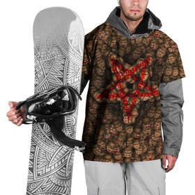 Накидка на куртку 3D с принтом Doom в Екатеринбурге, 100% полиэстер |  | 
