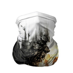 Бандана-труба 3D с принтом Dying Light в Екатеринбурге, 100% полиэстер, ткань с особыми свойствами — Activecool | плотность 150‒180 г/м2; хорошо тянется, но сохраняет форму | dying light | horror | зомби | ужасы