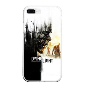 Чехол для iPhone 7Plus/8 Plus матовый с принтом Dying Light в Екатеринбурге, Силикон | Область печати: задняя сторона чехла, без боковых панелей | dying light | horror | зомби | ужасы