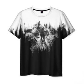 Мужская футболка 3D с принтом Dying Light в Екатеринбурге, 100% полиэфир | прямой крой, круглый вырез горловины, длина до линии бедер | dying light | horror | зомби | ужасы