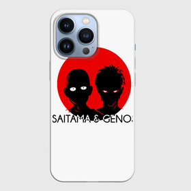 Чехол для iPhone 13 Pro с принтом Saitama  Genos в Екатеринбурге,  |  | genos | one punch man | saitama