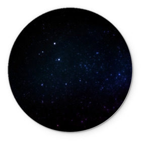 Коврик круглый с принтом Deep Space в Екатеринбурге, резина и полиэстер | круглая форма, изображение наносится на всю лицевую часть | star | звезды