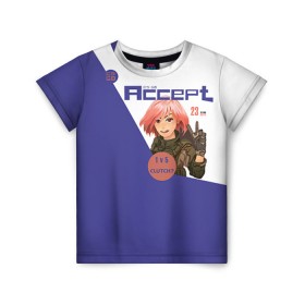 Детская футболка 3D с принтом cs:go Акихабара в Екатеринбурге, 100% гипоаллергенный полиэфир | прямой крой, круглый вырез горловины, длина до линии бедер, чуть спущенное плечо, ткань немного тянется | 