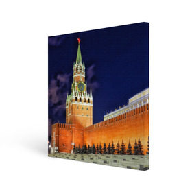 Холст квадратный с принтом Кремль в Екатеринбурге, 100% ПВХ |  | moscow | russia | гордость | кремль | москва | отечество | родина | россия | столица