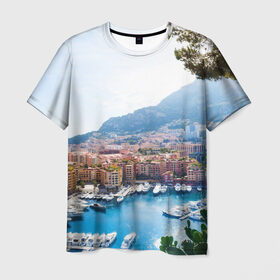 Мужская футболка 3D с принтом Монако в Екатеринбурге, 100% полиэфир | прямой крой, круглый вырез горловины, длина до линии бедер | europe | monaco | гламур | европа | загар | княжество | миллионеры | монако | отдых | отпуск | пляж | роскошь | солнце | средиземное море | туризм