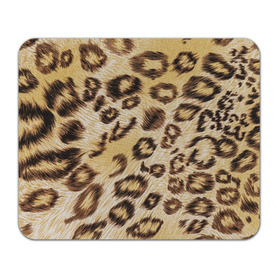 Коврик прямоугольный с принтом Леопардовая ткань в Екатеринбурге, натуральный каучук | размер 230 х 185 мм; запечатка лицевой стороны | гепард | гламур | леопард | мода | пятна | роскошь | ткань | точки | шерсть