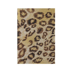 Обложка для паспорта матовая кожа с принтом Леопардовая ткань в Екатеринбурге, натуральная матовая кожа | размер 19,3 х 13,7 см; прозрачные пластиковые крепления | Тематика изображения на принте: гепард | гламур | леопард | мода | пятна | роскошь | ткань | точки | шерсть