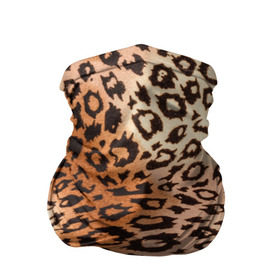 Бандана-труба 3D с принтом Леопардовая шкура в Екатеринбурге, 100% полиэстер, ткань с особыми свойствами — Activecool | плотность 150‒180 г/м2; хорошо тянется, но сохраняет форму | гепард | гламур | леопард | мода | роскошь | шерсть