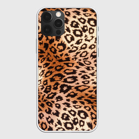 Чехол для iPhone 12 Pro с принтом Леопардовая шкура в Екатеринбурге, силикон | область печати: задняя сторона чехла, без боковых панелей | Тематика изображения на принте: гепард | гламур | леопард | мода | роскошь | шерсть