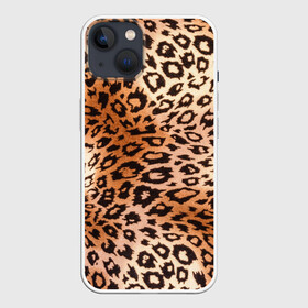 Чехол для iPhone 13 с принтом Леопардовая шкура в Екатеринбурге,  |  | Тематика изображения на принте: гепард | гламур | леопард | мода | роскошь | шерсть