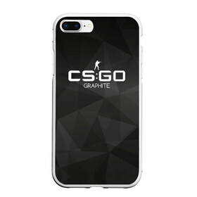 Чехол для iPhone 7Plus/8 Plus матовый с принтом csgo - Graphite (Графит) в Екатеринбурге, Силикон | Область печати: задняя сторона чехла, без боковых панелей | cs | csgo | го | кс