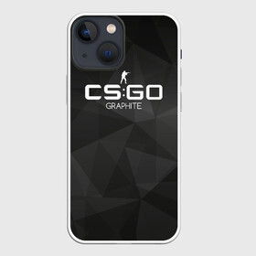 Чехол для iPhone 13 mini с принтом cs:go   Graphite (Графит) в Екатеринбурге,  |  | Тематика изображения на принте: cs | csgo | го | кс