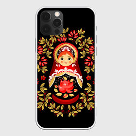 Чехол для iPhone 12 Pro Max с принтом Матрешка в Екатеринбурге, Силикон |  | flowers | matryoshka | russian | роспись | русская | цветы