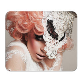 Коврик прямоугольный с принтом Lady Gaga в Екатеринбурге, натуральный каучук | размер 230 х 185 мм; запечатка лицевой стороны | Тематика изображения на принте: lady gaga | звезда | знаменитость | леди гага | музыка | певица