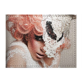 Обложка для студенческого билета с принтом Lady Gaga в Екатеринбурге, натуральная кожа | Размер: 11*8 см; Печать на всей внешней стороне | lady gaga | звезда | знаменитость | леди гага | музыка | певица