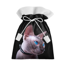 Подарочный 3D мешок с принтом Сфинкс 6 в Екатеринбурге, 100% полиэстер | Размер: 29*39 см | кот | котенок | котик | котэ | кошка | сфинкс