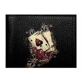Обложка для студенческого билета с принтом Карты дьявола в Екатеринбурге, натуральная кожа | Размер: 11*8 см; Печать на всей внешней стороне | Тематика изображения на принте: карты | покер