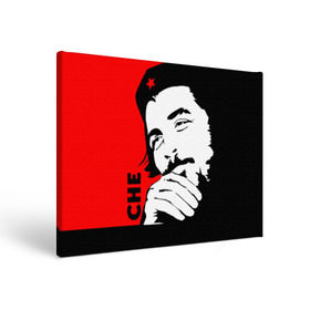 Холст прямоугольный с принтом Че Гевара в Екатеринбурге, 100% ПВХ |  | che | che guevara | comandante | revolution | viva | революция | че | чегевара