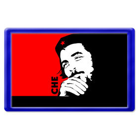 Магнит 45*70 с принтом Че Гевара в Екатеринбурге, Пластик | Размер: 78*52 мм; Размер печати: 70*45 | che | che guevara | comandante | revolution | viva | революция | че | чегевара