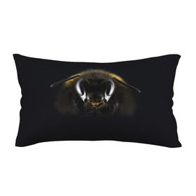 Подушка 3D антистресс с принтом Пчела в Екатеринбурге, наволочка — 100% полиэстер, наполнитель — вспененный полистирол | состоит из подушки и наволочки на молнии | глаза | насекомое | оса | пчела
