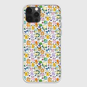 Чехол для iPhone 12 Pro Max с принтом Pokemon Doodle Big в Екатеринбурге, Силикон |  | Тематика изображения на принте: pokemon go | бульбозавр | пикачу | покебол | покемон | покемоны | псидак | слоупок | снорлакс | чермандер