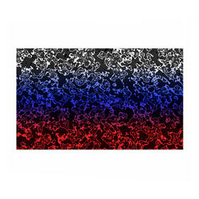 Бумага для упаковки 3D с принтом Кислотность Российский флаг в Екатеринбурге, пластик и полированная сталь | круглая форма, металлическое крепление в виде кольца | абстракция | линии | стиль | флаг | фон | фото | цвет
