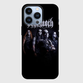 Чехол для iPhone 13 Pro с принтом Behemoth в Екатеринбурге,  |  | Тематика изображения на принте: behemoth | dark | deathmetal | metal | бегемот | блэк метал