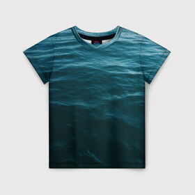Детская футболка 3D с принтом sea в Екатеринбурге, 100% гипоаллергенный полиэфир | прямой крой, круглый вырез горловины, длина до линии бедер, чуть спущенное плечо, ткань немного тянется | orca | sea | whale | вода | киты | косатки | лето | любовь | море | океан | отдых | пальмы | пляж | солнце
