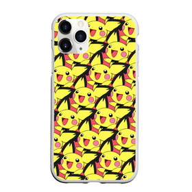 Чехол для iPhone 11 Pro матовый с принтом Pikachu в Екатеринбурге, Силикон |  | pikachu | pokeboll | pokemon | пикачу | покеболл | покемон