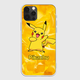 Чехол для iPhone 12 Pro Max с принтом Pikachu в Екатеринбурге, Силикон |  | Тематика изображения на принте: pikachu | pokeboll | pokemon | пикачу | покеболл | покемон