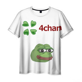 Мужская футболка 3D с принтом 4ch.memes в Екатеринбурге, 100% полиэфир | прямой крой, круглый вырез горловины, длина до линии бедер | 4ch