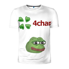 Мужская футболка 3D спортивная с принтом 4ch.memes в Екатеринбурге, 100% полиэстер с улучшенными характеристиками | приталенный силуэт, круглая горловина, широкие плечи, сужается к линии бедра | 4ch