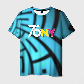 Мужская футболка 3D с принтом TonyCreative 5 в Екатеринбурге, 100% полиэфир | прямой крой, круглый вырез горловины, длина до линии бедер | minecraft | teamcrtv | tony | tony creative | tonycreative | yotube | блоггер | блогер | майнкрафт | тони | тони креатив | ютуб | ютьюб