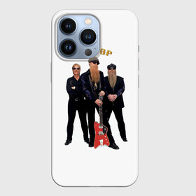 Чехол для iPhone 13 Pro с принтом ZZ TOP в Екатеринбурге,  |  | blues | rock | zz top | блюз | зизи топ | музыка | рок