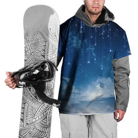 Накидка на куртку 3D с принтом Звездное небо в Екатеринбурге, 100% полиэстер |  | вселенная | галактика | звезды | небо | ночь