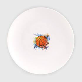Тарелка с принтом Баскетбольный мяч в штрихах в Екатеринбурге, фарфор | диаметр - 210 мм
диаметр для нанесения принта - 120 мм | баскетбол | стилизация | штрихи