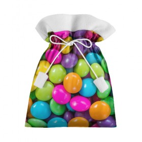 Подарочный 3D мешок с принтом Конфетки в Екатеринбурге, 100% полиэстер | Размер: 29*39 см | вкуснотища | вкусняшки | глазурь | жевачка | карамель | карамельки | конфетки | конфеты | леденец | мармеладки | сахар | сладости