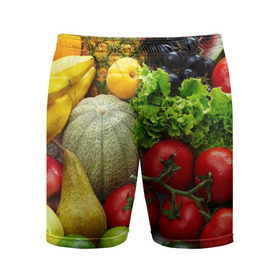 Мужские шорты 3D спортивные с принтом Богатый урожай в Екатеринбурге,  |  | апельсин | баклажан | банан | богатый урожай | виноград | горох | еда | кабачок | капуста | картофель | лимон | морковь | овощи | огурец | перец | персик | помидор | слива | сочные плоды | томат | тыква