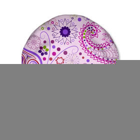 Шапка 3D с принтом Lady Butterfly в Екатеринбурге, 100% полиэстер | универсальный размер, печать по всей поверхности изделия | Тематика изображения на принте: винтаж | воздушный | индийские | кружева | новинки | узор | цветок | цветочный | этнические