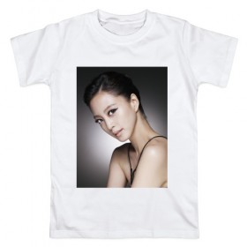 Мужская футболка хлопок с принтом Song Hye-kyo в Екатеринбурге, 100% хлопок | прямой крой, круглый вырез горловины, длина до линии бедер, слегка спущенное плечо. | 