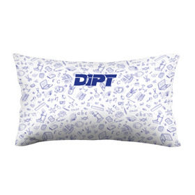 Подушка 3D антистресс с принтом DIPT в Екатеринбурге, наволочка — 100% полиэстер, наполнитель — вспененный полистирол | состоит из подушки и наволочки на молнии | 