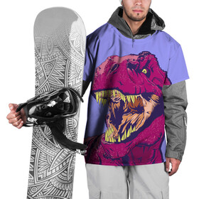 Накидка на куртку 3D с принтом rex в Екатеринбурге, 100% полиэстер |  | Тематика изображения на принте: dinosaur | t rex | динозавр | рекс | тирекс