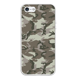 Чехол для iPhone 5/5S матовый с принтом Камуфляж в Екатеринбурге, Силикон | Область печати: задняя сторона чехла, без боковых панелей | army | camo | camouflage | fishing | hunting | армия | камуфляж | маскировка | охота | рыбалка