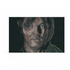 Бумага для упаковки 3D с принтом TWD (Daryl Dixon) в Екатеринбурге, пластик и полированная сталь | круглая форма, металлическое крепление в виде кольца | Тематика изображения на принте: the walking | the walking dead | twd